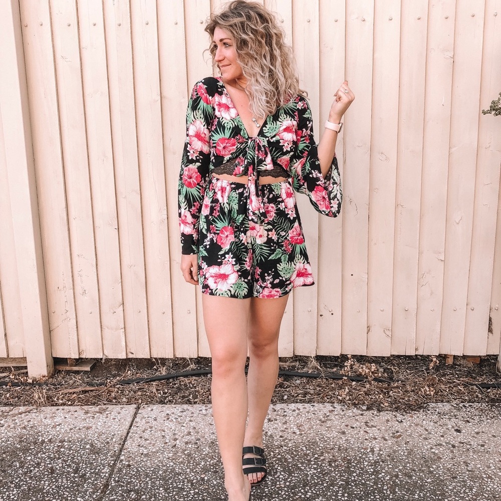 Tropical Romper